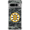 NHL Boston Bruins Camo Google Pixel 7 Pro Clear Case